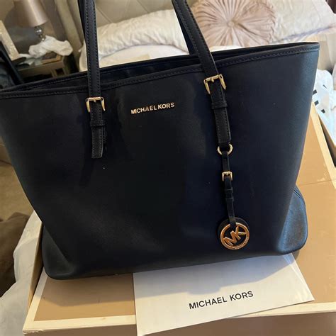 michael kors navy tote uk